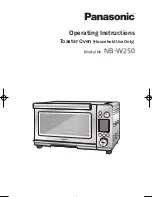 Panasonic NB-W250 Operating Instructions Manual предпросмотр