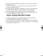 Preview for 4 page of Panasonic NB-W250 Operating Instructions Manual