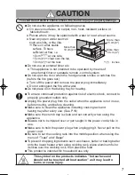 Preview for 7 page of Panasonic NB-W250 Operating Instructions Manual