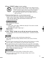 Preview for 11 page of Panasonic NB-W250 Operating Instructions Manual