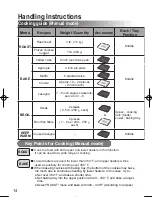 Preview for 14 page of Panasonic NB-W250 Operating Instructions Manual