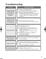 Preview for 17 page of Panasonic NB-W250 Operating Instructions Manual