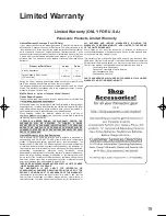 Preview for 19 page of Panasonic NB-W250 Operating Instructions Manual