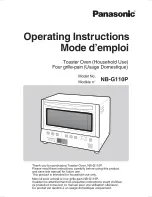 Preview for 1 page of Panasonic NBG110P Operating Instructions Manual