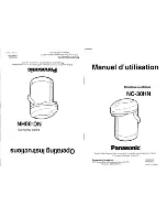 Panasonic NC-30HN Operating Instruction предпросмотр