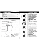 Preview for 3 page of Panasonic NC-30HN Operating Instruction