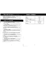 Preview for 6 page of Panasonic NC-30HN Operating Instruction