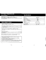 Preview for 8 page of Panasonic NC-30HN Operating Instruction