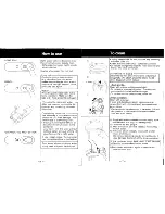 Preview for 9 page of Panasonic NC-30HN Operating Instruction