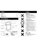 Preview for 11 page of Panasonic NC-30HN Operating Instruction