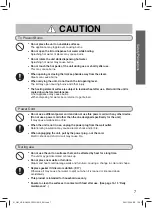 Preview for 7 page of Panasonic NC-BG3000 Operating Instructions Manual