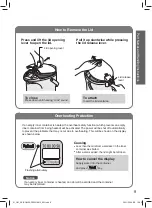 Preview for 9 page of Panasonic NC-BG3000 Operating Instructions Manual