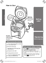 Preview for 10 page of Panasonic NC-BG3000 Operating Instructions Manual