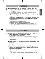 Preview for 7 page of Panasonic NC-DF1 Operating Instructions Manual