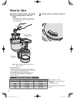 Preview for 14 page of Panasonic NC-DF1 Operating Instructions Manual