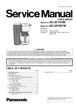 Panasonic NC-DF1BTM Service Manual preview