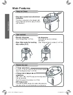 Preview for 10 page of Panasonic NC-DG3000 Operating Instructions Manual