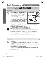 Preview for 12 page of Panasonic NC-DG3000 Operating Instructions Manual