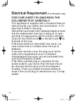 Preview for 16 page of Panasonic NC-DK1 Operating Instructions Manual