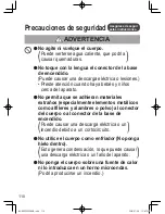 Preview for 110 page of Panasonic NC-DK1 Operating Instructions Manual