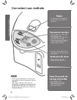 Preview for 12 page of Panasonic NC-EG2200 Operating Instructions Manual