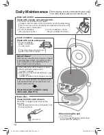 Preview for 14 page of Panasonic NC-EG2200 Operating Instructions Manual