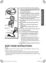Preview for 5 page of Panasonic NC-EG3000 Operating Instructions Manual