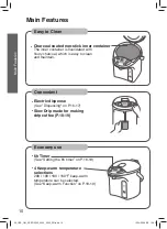 Preview for 10 page of Panasonic NC-EG3000 Operating Instructions Manual