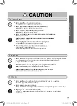 Preview for 13 page of Panasonic NC-EG3000 Operating Instructions Manual
