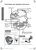 Preview for 14 page of Panasonic NC-EG3000 Operating Instructions Manual