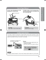 Предварительный просмотр 15 страницы Panasonic NC-EH22P Operating Instructions Manual