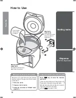 Предварительный просмотр 16 страницы Panasonic NC-EH22P Operating Instructions Manual