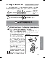 Предварительный просмотр 39 страницы Panasonic NC-EH22P Operating Instructions Manual