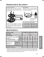 Предварительный просмотр 51 страницы Panasonic NC-EH22P Operating Instructions Manual