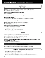 Preview for 8 page of Panasonic NC-ER22N Operating Instructions Manual