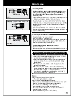 Preview for 23 page of Panasonic NC-ER22N Operating Instructions Manual