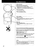 Предварительный просмотр 30 страницы Panasonic NC-ER30NW Operating  (English Operating Instructions Manual