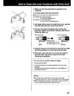 Предварительный просмотр 31 страницы Panasonic NC-ER30NW Operating  (English Operating Instructions Manual