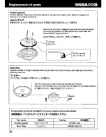 Предварительный просмотр 42 страницы Panasonic NC-ER30NW Operating  (English Operating Instructions Manual