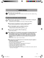 Preview for 5 page of Panasonic NC-GF1 Operating Instructions Manual