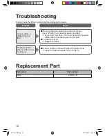 Preview for 12 page of Panasonic NC-GF1 Operating Instructions Manual