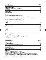 Preview for 2 page of Panasonic NC-GK1 Operating Instructions Manual