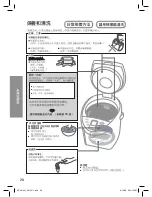 Предварительный просмотр 28 страницы Panasonic NC-HU401P Operating Instructions Manual