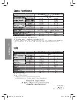 Предварительный просмотр 32 страницы Panasonic NC-HU401P Operating Instructions Manual