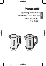 Panasonic NC-K101 Operating Instructions Manual preview