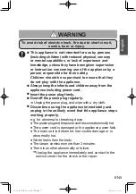 Preview for 5 page of Panasonic NC-K101 Operating Instructions Manual