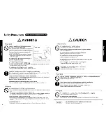 Preview for 4 page of Panasonic NC-PF3OPV Operating Instructions Manual