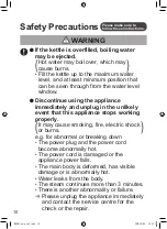 Preview for 11 page of Panasonic NC-SK1 Operating Instructions Manual