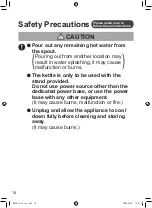 Preview for 15 page of Panasonic NC-SK1 Operating Instructions Manual