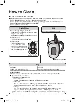 Preview for 21 page of Panasonic NC-SK1BSK Operating Instructions Manual